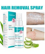 2 Pack Natural Stop Hair Growth Inhibitor Remover Hair Removal Spray Cre... - $240.74 MXN