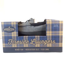 Woodstock Fireside Loungers Men&#39;s Mule Slippers Slip-On House Shoes In/Outdoor - £12.13 GBP