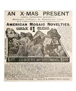 Rocky Mountain Rocks 1885 Advertisement Victorian First National Bank AD... - $29.99