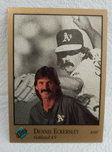 1992 Leaf Studio Baseball Card #223 Dennis Eckersley  - £0.77 GBP