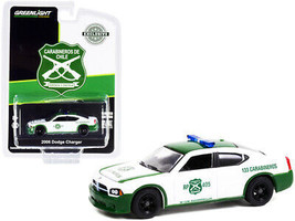 2006 Dodge Charger Police Car Green White Carabineros de Chile Hobby Exc... - $16.20