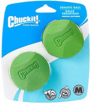 Chuckit Erratic Ball for Dogs: Durable Toy for Random Action Bouncing - £8.53 GBP+