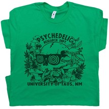 Psychedelic Research T Shirt Mushrooms Shirt LSD Peyote Toad Trippy Grap... - $19.99