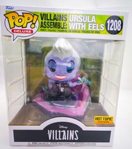 Funko Pop! Deluxe Disney Villains Ursula with Eels Vinyl Figure #1208 - $22.57