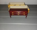 CONCORD MINIATURES DOLLHOUSE COLONIAL MAPLE 6 Drawer DRESSER - $16.99