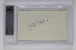 Jeff Blatnick Signed Slabbed 3x5 Index Card 1984 Olympic Wrestler Beckett COA - £196.11 GBP