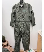 NEW GENUINE US AIR FORCE GREEN NOMEX FIRE RESISTANT FLIGHT SUIT CWU-27/P... - $2,843.42 MXN