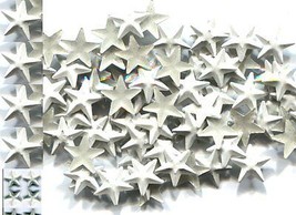 STARS  Rhinestuds  8mm Pearl Color WHITE  Hot Fix iron on   2 Gross  288 Pieces - £8.32 GBP