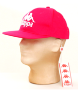 Kappa Fuchsia Pink Authentic BZADEM Cap Hat Snapback Men&#39;s 59 cm Large L - £46.51 GBP