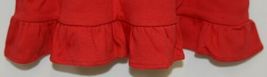 Blanks Boutique Red Long Sleeve Empire Waist Ruffle Dress Size 12M image 5