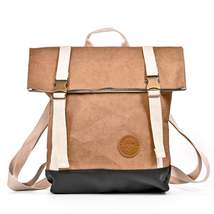 Kraft paper backpack front thumb200