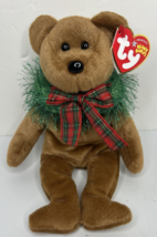 2005 Ty Beanie Baby &quot;Hollydays&quot; Retired Holiday Teddy Bear BB23 - £13.29 GBP