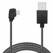 Braided Remote Controller USB Charging Cable Cord for DJI Mavic 2 Pro Zo... - £17.68 GBP
