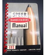 Vtg 1954 Speer Handloaders Manual Volume 1 Reloading Ammunition Ballisti... - €25,76 EUR Vtg 1954 Speer Handloaders Manual Volume 1 Reloading Ammunition Ballisti... - €25,76 EUR