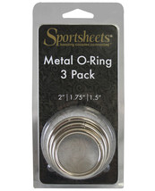 Sportsheets Metal O Ring - Pack Of 3 - £13.55 GBP