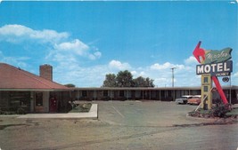 Moses Lake Washington Maples Motel~Hwy 10~LARGE Neon Sign Postcard 1960s - £6.69 GBP