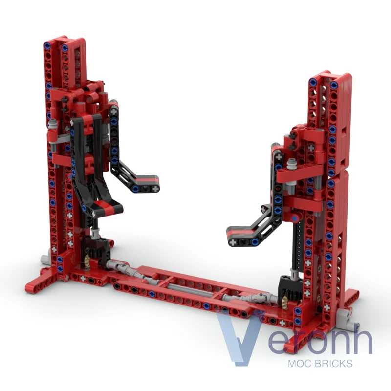 Play 307 PCS MOC Technical Car Lift Building Blocks Compatible 1:12 Model Set Hi - £59.95 GBP