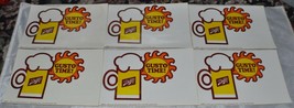 Schlitz Beer &quot;GUSTO TIME&quot; Sticker Referring to Go for the Gusto - £10.99 GBP