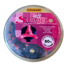 CHAMP LADY STINGER 6MM METAL THREAD GOLF SPIKES. 22 SPIKES / CLEATS - €12,52 EUR