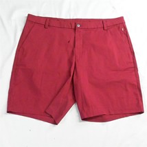 Lululemon 38 x 9&quot; Red M7AAAS Commission Slim Golf Athleisure Mens Chino Shorts - $49.99