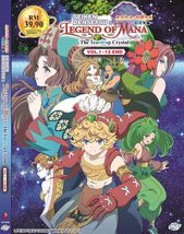 Dvd Anime Seiken Densetsu : Legend Of Mana -THE Teardrop CRYSTAL-+FREE Ship - £30.66 GBP