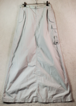 The Limited Long Maxi Skirt Womens Size 2 Gray 100% Cotton Pockets  Lined NWT - £14.14 GBP