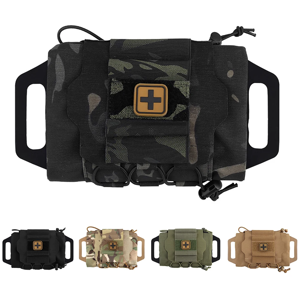 Tactical Military Pouch MOLLE Rapid Deployment First-aid Kit Survival Outdoor - £15.13 GBP+