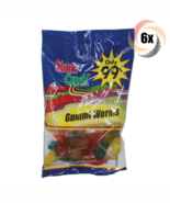 6x Bags Stone Creek Assorted Gummi Worms Quality Candies | 3oz - $326.36 MXN