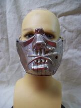 Cannibal Half Face Mask Medieval Torture Restraint Hannibal Lecter Silen... - $13.80 CAD