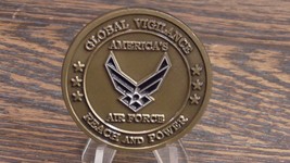 USAF Global Vigilance Reach &amp; Power Challenge Coin #43W - £8.50 GBP