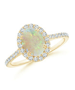 Gold Opal Engagement Ring Gold Plated Opal Wedding Ring October Birthsto... - £41.01 GBP