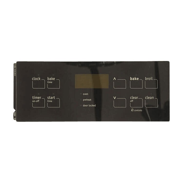 OEM Clock Control Overlay for Frigidaire FEF366DBE FES365ECB FFGF3053LSC... - $61.94