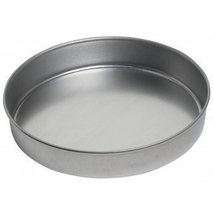 Focus Foodservice Glazed Aluminized Steel Round Cake Pan, 6 x 2 inch - 1... - $22.76