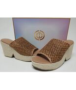 Cecelia New York Farra Size 9.5 M Women&#39;s Espadrille Wedge Slide Sandals... - $83.69 CAD