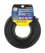 Cable RG6 Quad 100&#39; Blk by Monster Jhiu MfrPartNo 140028-00 - $811.37 MXN