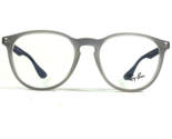 Ray-Ban RB7046 5486 Eyeglasses Frames Matte Blue Clear Iridescent 51-18-140 - £29.65 GBP