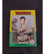 2019 Topps Archives 1975 Base #127 Jim Bunning - Detroit Tigers - $1.49