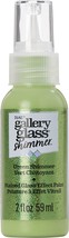 FolkArt Gallery Glass Paint 2oz-Shimmer Green - $22.85