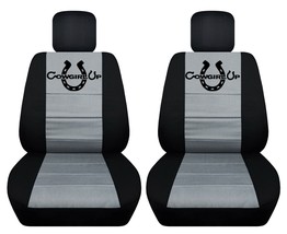 Front set car seat covers fits Toyota Tundra 2007-2021   Cowgirl Up design - $99.99