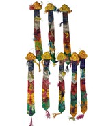 Lot of 8 Tibetan Buddhist Hanging Ornaments Chukur Dook Good Fortune Clo... - €41,73 EUR
