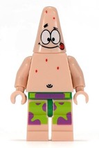Patrick (Tongue) Minifigure Spongebob Squarepants Lego Building Accessories - 1. - £23.18 GBP