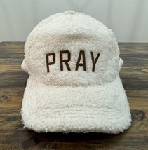 In God We Must Hat Cap Snap Back PRAY Sherpa Fuzzy Christian Womens Fait... - $14.84