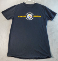 Pittsburgh Steelers Legends Hall Of Fame Shirt Mens Medium Black Logo Football - £13.75 GBP