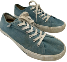 HURLEY Women&#39;s Carrie Lightweight Low Top Lace-Up Canvas Sneakers - Blue 9M - $550.53 MXN
