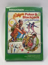 Intellivision Las Vegas Poker &amp; Blackjack Game Cartridge In Sealed Box - £14.91 GBP
