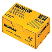 DEWALT Finish Nails, 2-1/2-Inch, 16GA, 20-Degree, 2500-Pack (DCA16250) - $75.99