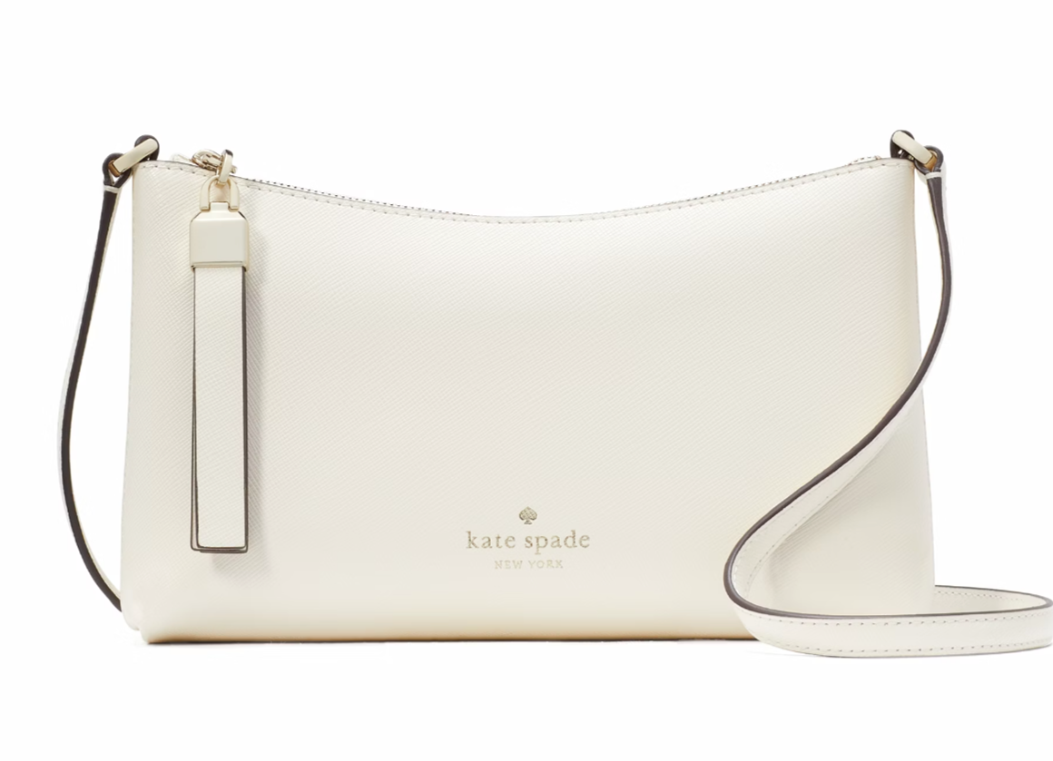New Kate Spade Sadie Crossbody Saffiano Leather Meringue - $65.01