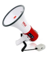 Pyle Megaphone 50-Watt Siren Bullhorn - Bullhorn Speaker w/ Detachable M... - £102.91 GBP