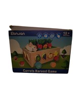 NIB Wooden carrots harvest game 12 months + - $10.00