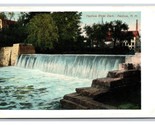 Bellfield Fiume Dam Bellfield Nuovo Hampshire Nh Unp Udb Cartolina E17 - $5.08